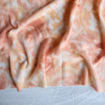 Load image into Gallery viewer, Apricot Brushed Roses Alpaca Soft Brushed Sweater Knit
