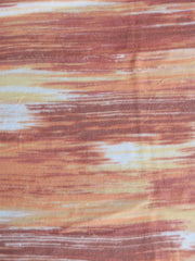 Load image into Gallery viewer, Terracotta &amp; Peach Paint Streaks Alpaca Soft Brushed Sweater Knit