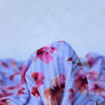 Load image into Gallery viewer, Claudia on Lavender Pointelle Rib Knit
