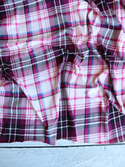 Load image into Gallery viewer, Berry Jam Plaid Double Brushed Poly
