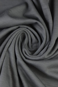 Steel Kerry 100% Superwash Wool Jersey Knit | By The Half Yard