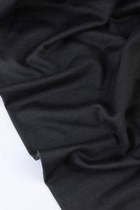 Graphite Kerry 100% Superwash Wool Jersey Knit | By The Half Yard