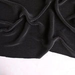 Load image into Gallery viewer, Black Pleated Knit
