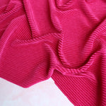 Load image into Gallery viewer, Berry Pink Pleated Knit
