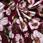 Load image into Gallery viewer, Jo on Wine Double Brushed Poly
