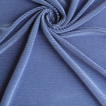 Load image into Gallery viewer, Denim Blue Pleated Knit

