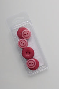 Rose | 5/8" & 3/4" Snack Packs | Just Another Button Company