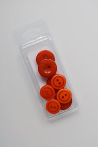 Pumpkin | 5/8" & 3/4" Snack Packs | Just Another Button Company