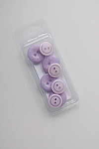 Lavender | 5/8" & 3/4" Snack Packs | Just Another Button Company