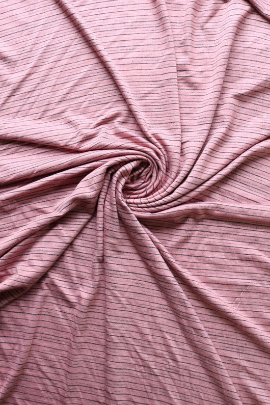 Blushing Pink Sedona Mini Stripe Jersey