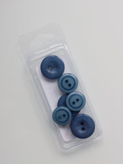 Load image into Gallery viewer, Denim | 5/8" &amp; 3/4" Snack Packs | Just Another Button Company