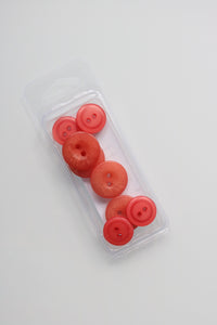 Apricot | 5/8" & 3/4" Snack Packs | Just Another Button Company