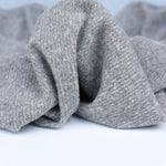 Load image into Gallery viewer, Heather Gray Brushed 2x1 Ribbed Sweater Knit

