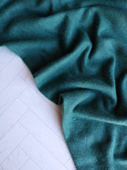 Load image into Gallery viewer, Teal | Seawool Melton Flannel | Robert Kaufman