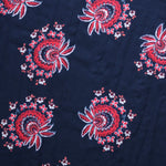 Load image into Gallery viewer, Independence on Navy Wool Dobby
