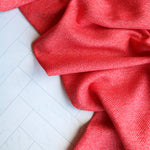 Load image into Gallery viewer, 1YD PRECUT; Red | Seawool Highlands Tweed Flannel | Robert Kaufman
