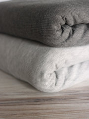 Load image into Gallery viewer, Heather Gray 2x2 Rib Tencel Spandex