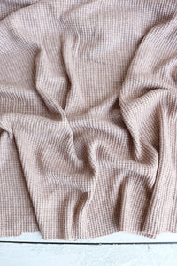 Oatmeal Banff Ultra Thick 1x1 Rib Sweater Knit