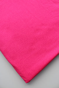 Neon Pink Athletic Brushed Poly 265GSM