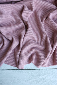Rose Stucco Banff Ultra Thick 1x1 Rib Sweater Knit