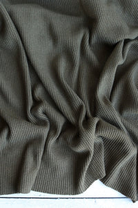 Kelp Banff Ultra Thick 1x1 Rib Sweater Knit