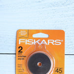 Load image into Gallery viewer, Fiskars 45mm Rotary Cutter/Replacement Blades
