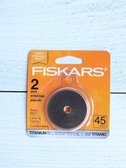 Load image into Gallery viewer, Fiskars 45mm Rotary Cutter/Replacement Blades