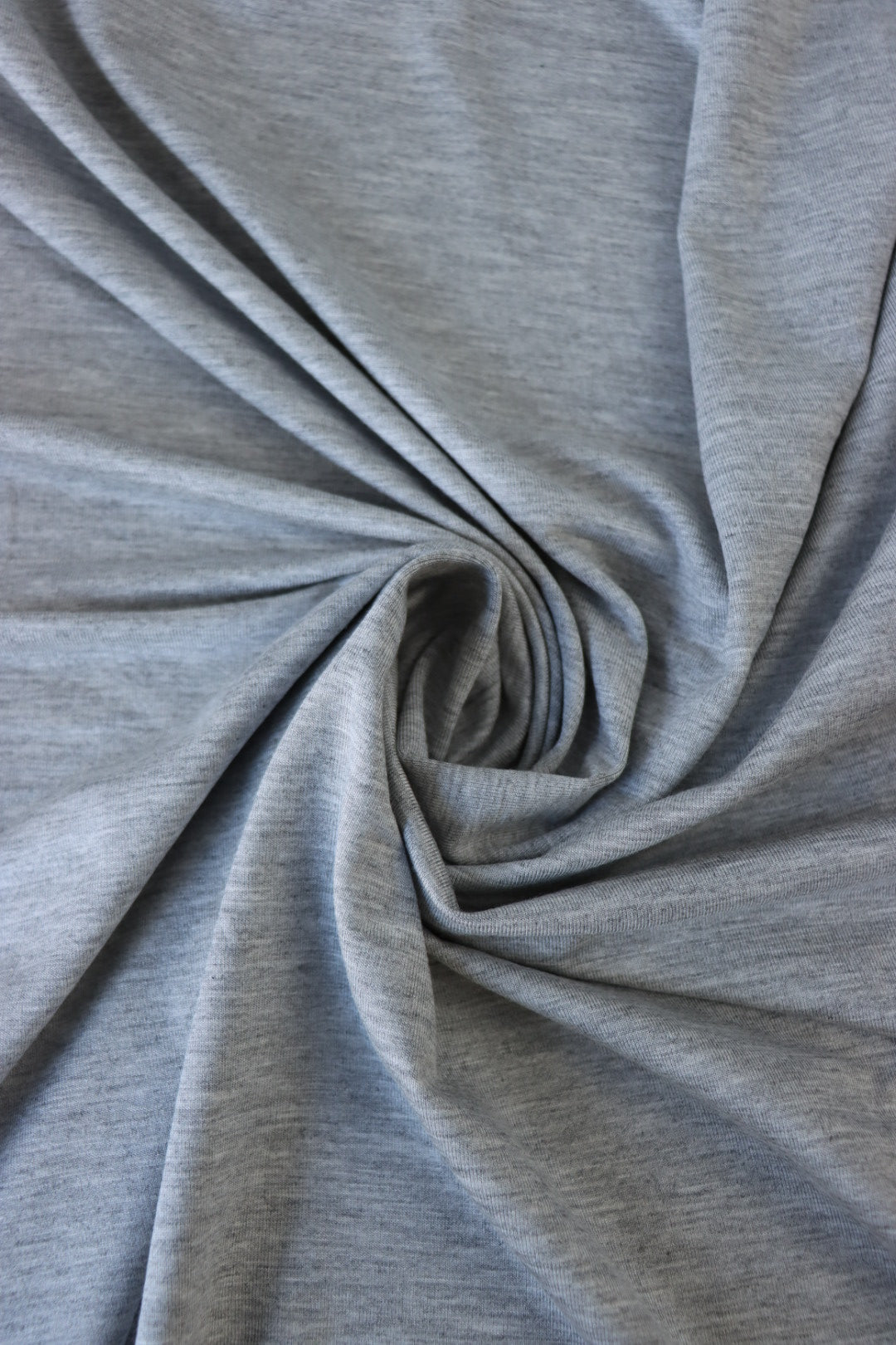 Heather Gray Our Favorite Rayon Spandex Jersey | Surge Fabric Shop Heather Gray Our Favorite Rayon Spandex Jersey | Surge Fabric Shop