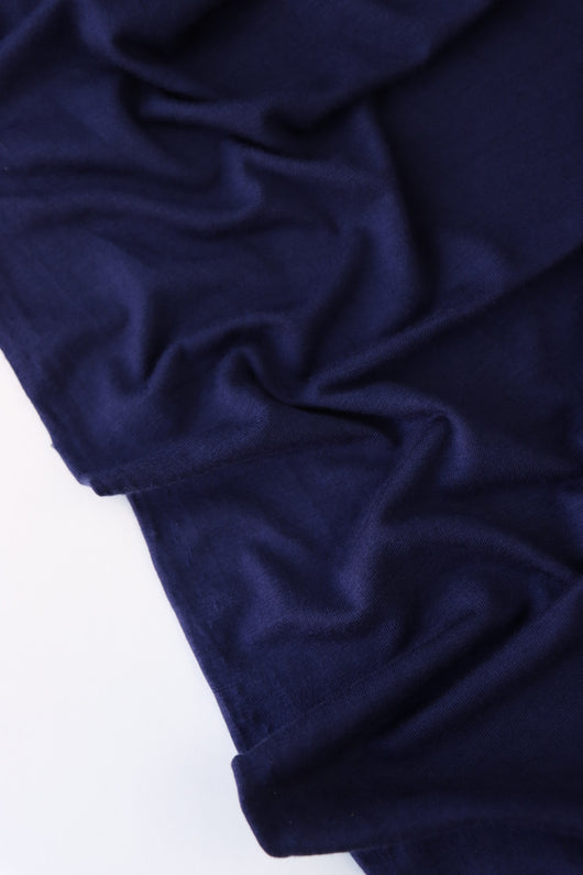 Navy Our Favorite Rayon Spandex Jersey