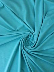 Load image into Gallery viewer, Turquoise Our Favorite Rayon Spandex Jersey
