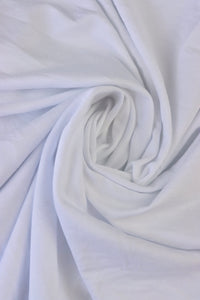 White Our Favorite Rayon Spandex Jersey