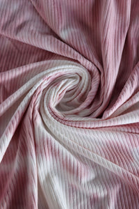 Pink Dogwood Tie Dye Yummy Rib Knit