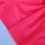 Load image into Gallery viewer, K-Deer Hot Coral Shiny Athletic Nylon/Spandex Tricot
