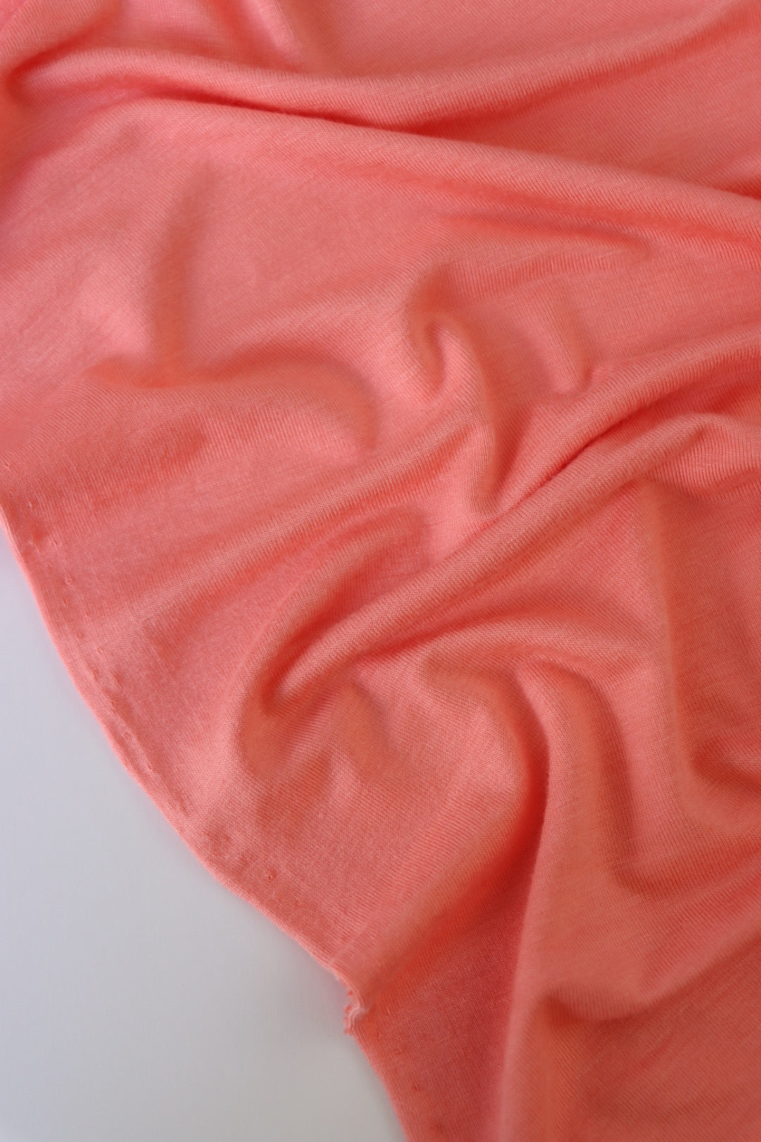 Viscose Elastane Jersey Blend Orange Fabric