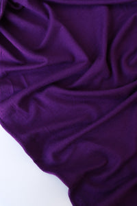 Eggplant Our Favorite Rayon Spandex Jersey