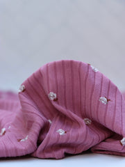 Load image into Gallery viewer, Rosie on Mauve Yummy 8x3 Rib Knit