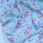 Load image into Gallery viewer, Blake on Powder Blue Yummy 4x2 Rib Knit
