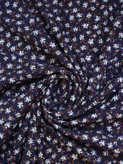 Load image into Gallery viewer, Cassia on Navy Yummy 4x2 Rib Knit