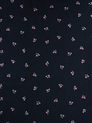 Load image into Gallery viewer, Gina on Black Yummy 8x3 Rib Knit