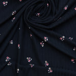 Load image into Gallery viewer, Gina on Black Yummy 8x3 Rib Knit
