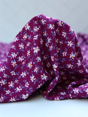 Load image into Gallery viewer, Cassia on Boysenberry Yummy 4x2 Rib Knit