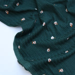 Load image into Gallery viewer, Rosie on Hunter Green Yummy 8x3 Rib Knit
