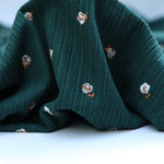 Load image into Gallery viewer, Rosie on Hunter Green Yummy 8x3 Rib Knit
