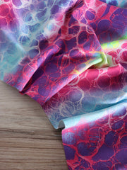 Load image into Gallery viewer, Violet Bubblescope Premium Athletic Nylon/Spandex