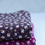 Load image into Gallery viewer, Cassia on Navy Yummy 4x2 Rib Knit
