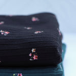 Load image into Gallery viewer, Gina on Black Yummy 8x3 Rib Knit
