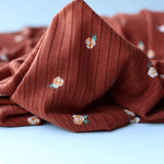Load image into Gallery viewer, Rosie on Rust Yummy 8x3 Rib Knit

