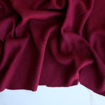 Load image into Gallery viewer, Cranberry Morraine Double Cashmere Sweater Knit
