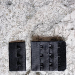 Load image into Gallery viewer, New Black Bra Hook &amp; Eye Back Closure 3x3, 1.75"
