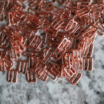 Load image into Gallery viewer, Rose Gold 3/8" (10mm) Bra G-Hooks
